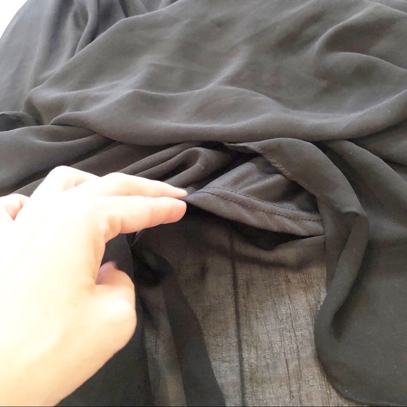 Better B. black mini midi skirt small - Picture 5 of 5